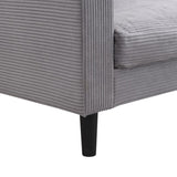 74" High Resilience three seater Sofa, Wooden Frame 3 Seat Sofa, Comfy , Modern Upholstered Sofa, W311P221220