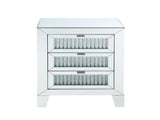 Noralie Mirrored & Faux Diamonds Accent Table B2726P448765