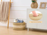 Handmade Woven Foot Stool Natural Seagrass Ottoman for Home Decor & Seating 74540034