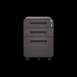 3 Drawer Mobile File Cabinet Under Desk Office,Simple Style Versatile Storage Cabinet for W1247P145907