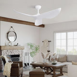 38 Inch Ceiling Fan Without Light, Modern Indoor Outdoor Ceiling Fans with DC Motor Remote Control W934P187535