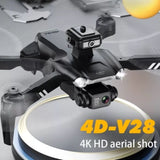 V28 RC Drone 4K HD Dual Camera WiFi FPV Foldable Rc Quadcopter Obstacle avoidance Logistics Is 68139363