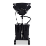 Portable Shampoo Bowl with Electric Pump and 2 Water Tanks, Portable Hair Washing Sink with Sprayer 02891225