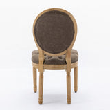 French Style Solid Wood Frame Antique Painting,Hand-pulled buckle decoration PU artificial leather W1143P166792