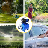 ZNTS 1.6HP Shallow Well Pump with Pressure Tank,garden water pump, Irrigation Pump,Automatic Water W46562965