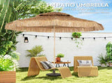 Outdoor Garden Umbrella UPF30 Sun Protection for Backyard, Deck, Pool & Patio 31927785