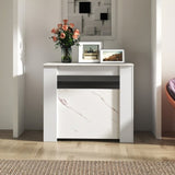 Multifunctional extendable console table W331P250559
