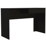 ZNTS Acre Writing Computer Desk, One Drawer -Black B07091886