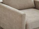 30.7"W Square Upholstered Swivel Accent Chair and Comfy Accent Single Sofa 360 Degree Club W3188P280021