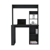 Maine Desk With Hutch and Shelves B070P188816