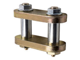 Greasable Shackle Spring Bolt Link Kit fit for Heavy Duty Tandem Axle Truck Trailer 26588764