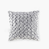 Square Decor Pillow Silver 20x20" B035129202