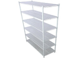 6 Tier 6000lbs Capacity NSF Metal Shelf Wire Shelving Unit, Heavy Duty Adjustable Storage Rack with W465142121