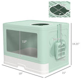 Fully Enclosed Cat Litter Box/Cat Litter Box 09412178