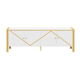U-Can 70.9''Modern Minimalist TV Stand for TVs up to 75 Inches, Entertainment Center Media Console N724P224773K