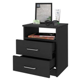 Oklahoma Nightstand,Two Drawers, One Shelf B128P148772