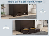 Pet Feeder Station Storage Cabinet 13927216