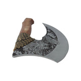 9-inch Pizza Cutter Axe with Leather Cover Viking Style Butcher Cleaver Knife,Mincing Meat Vegetable 39879822