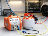 30 lb. Refrigerant Recovery Tank with Float Switch & to Adaptor 87989693