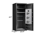 Gun Safes For Home Rifle And Pistols, Fingerprint Electronic Safe With Quick Access, Detachable W1831P246169