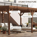 Original 55207963 Outdoor Wooden Gazebo 93597945