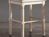 Arnhem Wood Upholstered Counter Height Stool, Set of 2, Tan T2574P164815