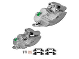 Front Disc Brake Calipers Pair fit for Suzuki Equator 2009-2012 19P3122A 19P3123A 56089183