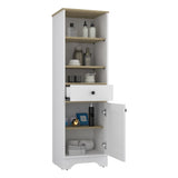 St. Clair Linen Cabinet, Two Interior Shelves, Two Open Shelves B200P188852