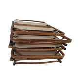 Comfy Foldable Portable Chair with Armrests Aluminium Frame, Travel Kermit Chair Easy to Fold W495107783