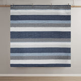 King Stripe Comforter Set with Bed Sheets B03599095