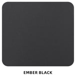 Modern Outdoor 2-Piece Swivel Bar Chairs Aluminum Frame with Ember Black, 360&deg Swivel, Ergonomic W1886P300273