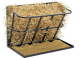 Large Capacity Hay Feeder with Detachable Grain Tray, Heavy Duty Steel 2 in 1 Hay Rack, Multiple 79107456