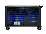 12-Layer Drawer Multi-Purpose Tool Car, With Wheels, Iron Top W1102P167918