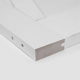 CRAZY ELF 36" x 84" "K" Style Real Primed Door Slab, DIY Panel Door, Modern Interior Barn Door, W93642086