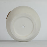Round Concrete Planter Set of 2, Large Outdoor Indoor Handmade Rustic Decorative Planter Pots with W347P465313