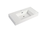 ZNTS 36" Resin basin For Bathroom Vanity,Vanity Top only W1972P186773