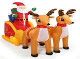 7.5 Feet Christmas Decoration Waterproof Outdoor Inflatable Santa 62345564