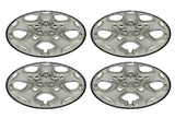 4 New 2010 2012 Ford Fusion 17" Wheel Covers Rim Hub Caps 5 Spoke Full Hubs 04032247