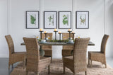 Set of 4 Botanical Black And White Fern Wall Art , Wall Decor for Living Room Dining Room Entryway, W2078130254