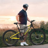 A26336-26 Inch Aluminum Frame Shock Fork Plus Shock Absorber 21-speed Unisex Mountain Bike W709P222990