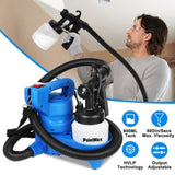 ZNTS 650w hvlp electric spray paint gun , 4.9ft air hose, 3 patterns, easy to clean, suitable for 14213611