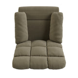 The Granada Recliner in Sage Gray B127P252333