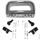 ZNTS 304 Stainless Steel Front Bumper Bull Bar Grille Guard for 99-07 CHEVY SILVERADO/SIERRA 1500 Chrome 07306338