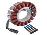 Cycle Electric Stator 3-Phase 50 Amp Fits for Harley-Davidson Touring Street Glide 2006-2016 11000340