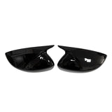 fit for Infiniti G25 G37 Q40 Q60 2009-2015 Gloss Black Sde Wing Mirror Cover Cap 01859091
