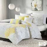 King/Cal King 6 Piece Printed Duvet Cover Set B03597306