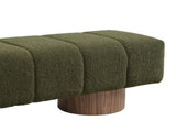 Upholstered Dining Bench for Dining Room, No-Assembly End of Bed Entryway Bench Ottoman for Bedroom N779P253550G