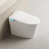 ZNTS Smart Toilet with Voice Control and Bubble Shield, Heated Bidet Seat, Smart Toilet with Bidet Built W1872P209969