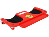 Rolling Knee Creeper Durable Knee Pads with 360 Degree Turn Casters and Tool Tray,for Garage 37101545