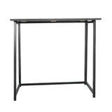 ZNTS Simple Collapsible Computer Desk Black 92487333